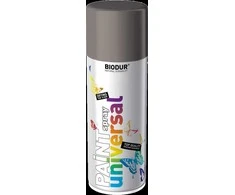 Universali aerozolinė emalė BIODUR, antracitas matinis RAL7016, 400 ml