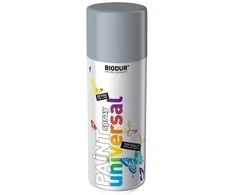 Universali aerozolinė emalė BIODUR pilka RAL7046 400 ml