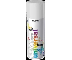 Universali aerozolinė emalė BIODUR, sidabrinė RAL9006, 400 ml
