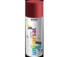 Universali aerozolinė emalė BIODUR, vyšninė RAL3011, 400 ml