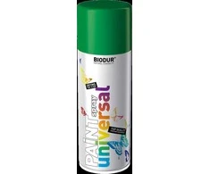 Universali aerozolinė emalė BIODUR, žalia RAL6029, 400 ml