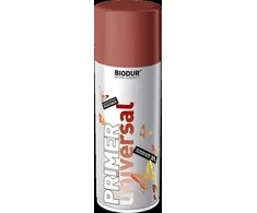 Universalus aerozolinis gruntas BIODUR, raudonas, 400 ml