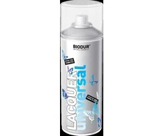 Universalus aerozolinis lakas BIODUR, blizgus, 400 ml