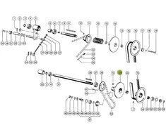 Variatoriaus pusdiskis CLAAS 670202