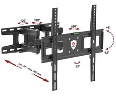 Ergosolid TV laikiklis REDOX K35 26"-60" (iki 35 kg, VESA iki 40*40 cm)