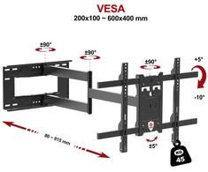 FN TV laikiklis ONYX 20 32"-70"(iki 45 kg,VESA 60*40cm)