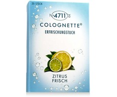 4711 Gaivinančios citrinų kvapo odekolono servetėlės