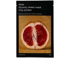 Abib Gummy Sheet Mask Vita Sticker Face Mask, 27 ml
