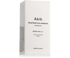 Abib Heartleaf Sun Essence Calming Drop SPF 50+ PA++++ raminantys apsauginiai lašai nuo saulės, 50 ml