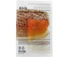 Abib Mild Acidic pH Sheet Mask Honey Fit maitinanti švelniai rūgštinė lakštinė veido kaukė, 30 ml