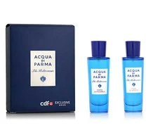Set Acqua di Parma: Blu Mediterraneo - Fico di Amalfi Eau De Toilette Unisex, 30 ml + Mėlyna Mediterraneo - Mirto di Panarea Eau De Toilette Unisex, 30 ml