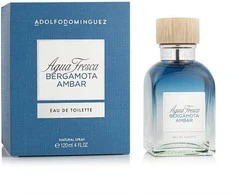 Tualetinis vanduo Adolfo Dominguez Agua Fresca Bergamota Ambar EDT 120ml