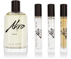 Akro The Icons Bake EDP 100 ml + 2 x EDP MINI 10 ml + Extrait de Parfum MINI 10 ml UNISEX