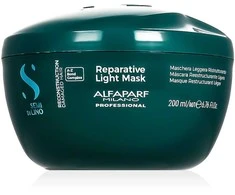 Alfaparf Milano Semi Di Lino Reconstruction Mascarilla Restructurante Ligera, 200 ml