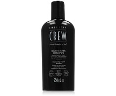 American Crew Hair y Amp; Body Daily Sidabrinis Šampūnas, 250 ml