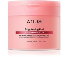 Anua Niacinamide 5 + TXA Brightening Pad niacinamido veido pagalvėlės, 210 ml