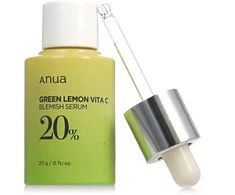 Anua Žalias citrinų ir vitamino C 20 % serumas veidui nuo spuogų, 20 ml