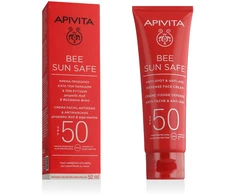 Apivita Bee Sun Safe Anti-Spot &amp; Anti-Age Defense Face Kreminis SPF 50 50 ml