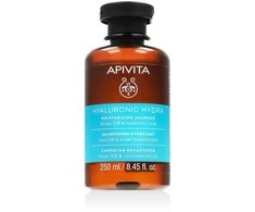 Apivita Hyaluronic Hydra Moisturizing Šampūnas Honey StB &amp; Hyaluronic Acid drėkinamasis šampūnas, 250 ml