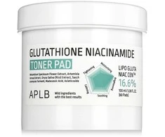 APLB Glutathione Niacinamide Toneris Pad veido valymo padeliai, 60 vnt.
