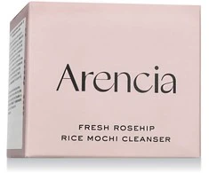Arencia Rosehip Brightening Rice Mochi Face Valiklis - Daily Scrub - Moisturizing veido prausiklis 120ml