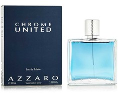 Azzaro Chrome United EDT tualetinis vanduo vyrams, 100 ml