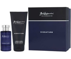 Set Baldessarini: Signature Eau De Toilette For Men, 50 ml + Signature Cleansing &amp; Refreshing Dušo želė For All Skin Types, 200 ml