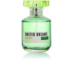Benetton United Dreams Live Free EDT tualetinis vanduo moterims, 80 ml