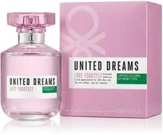 Antonio Puig Puig Benetton United Dreams Love Yourself EDT Purškiklis, 80 ml