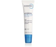 BIODERMA Atoderm Levres Lūpų balzamas intensyviai maitinantis ir atkuriantis lūpų balzamas, 15 ml