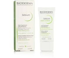 Bioderma Sébium Mat Control Matiškumą suteikiantis ir veido odą lyginantis kremas, 30 ml