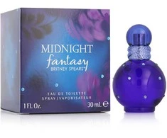 Britney Spears Midnight Fantasy Eau De Toilette EDT tualetinis vanduo moterims, 30 ml