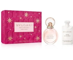 Bvlgari kalėdinių 2024 metų rinkinys: Rose Goldea Blossom Delight 2019, kvepalai moterims, 50 ml + Rose Goldea Blossom Delight 2019, hidrolatas