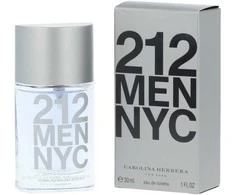 Carolina Herrera 212 Men EDT tualetinis vanduo vyrams, 30 ml