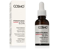 COSMO ADVANCED 0.5% Pterostilbene + Ferulic Acid Face Serum 30 ml