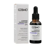 Veido serumas su vario peptidais Cosmo Advanced 1% Copper Tripeptide + Multi-Peptide, 30 ml