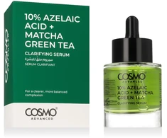 COSMO ADVANCED Gaivinantis Serum 10% Azelaic Acid + Matcha Žalias Tea 40 ml