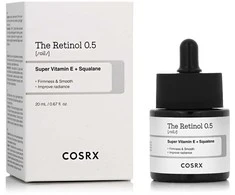 Cosrx Retinol Oil 0.5 Super Vitamin E + Squalane Veido aliejus su retinoliu, 20 ml