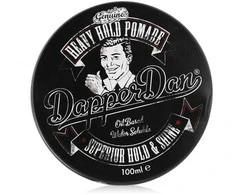 Dapper Dan Heavy Hold Pomade stiprios fiksacijos ir spindesio plaukų pomada, 100 ml