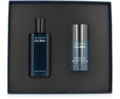 Set Davidoff: Cool Vanduo Eau De Toilette For Men, 75 ml + Cool Vanduo 24h Protection Dezodorantas Stick For Men, 75 g