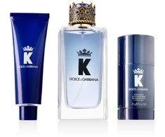 Dolce&amp;Gabbana Dolce &amp; Gabbana K Giftset rinkinys vyrams (EDT, 100 ml + dušo gelis, 50 ml + pieštukinis dezodorantas, 75 g)