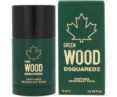Dsquared2 Žalias Wood Dezodorantas pieštukinis dezodorantas vyrams, 75 ml