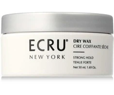 ECRU New York Dry Wax stiprios fiksacijos vaškas plaukų formavimui, 50 ml