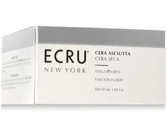 ECRU New York Dry Wax stiprios fiksacijos vaškas plaukų formavimui, 50 ml