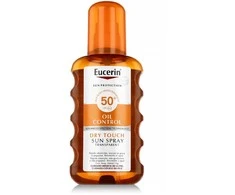 Eucerin Transparent Sensitive Protect SPF 50 skaidrus purškalas nuo saulės, 200 ml
