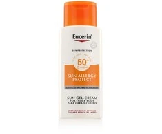 Eucerin Sun Allergy Protect apsaugos nuo saulės gelinis kremas saulei alergiškai odai, su SPF 50, 150 ml