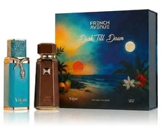French Avenue Dusk Till Dawn Liquid Brun &amp; Vulcan Feu SET U, 100 ml