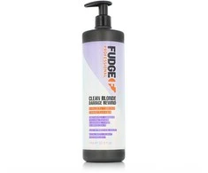 Fudge Professional Clean Skirtas šviesiems plaukams Damage Rewind Violet-Toning Conditioner kondicionierius pažeistiems šviesiems plaukams, 1000 ml