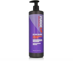 Fudge Professional Clean Skirtas šviesiems plaukams Violet-Toning Šampūnas, 1000 ml