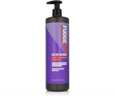 Fudge Professional Clean Skirtas šviesiems plaukams Violet-Toning Šampūnas, 1000 ml